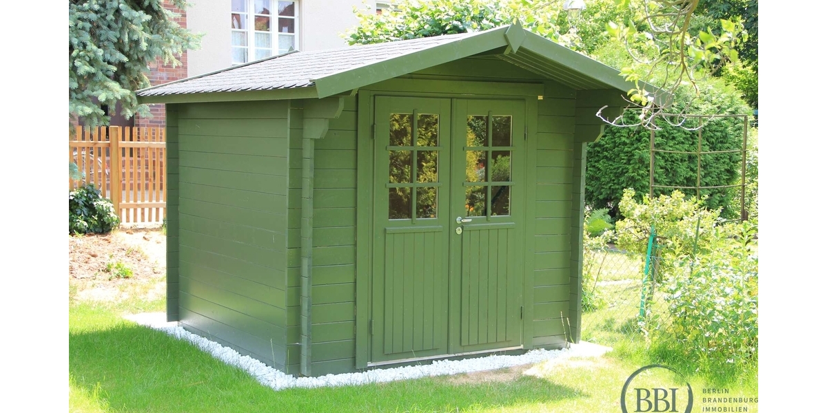 Garten - optional mit Gartenhäuschen