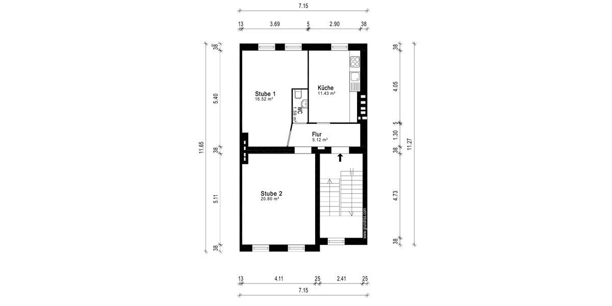 Grundriss 2 OG