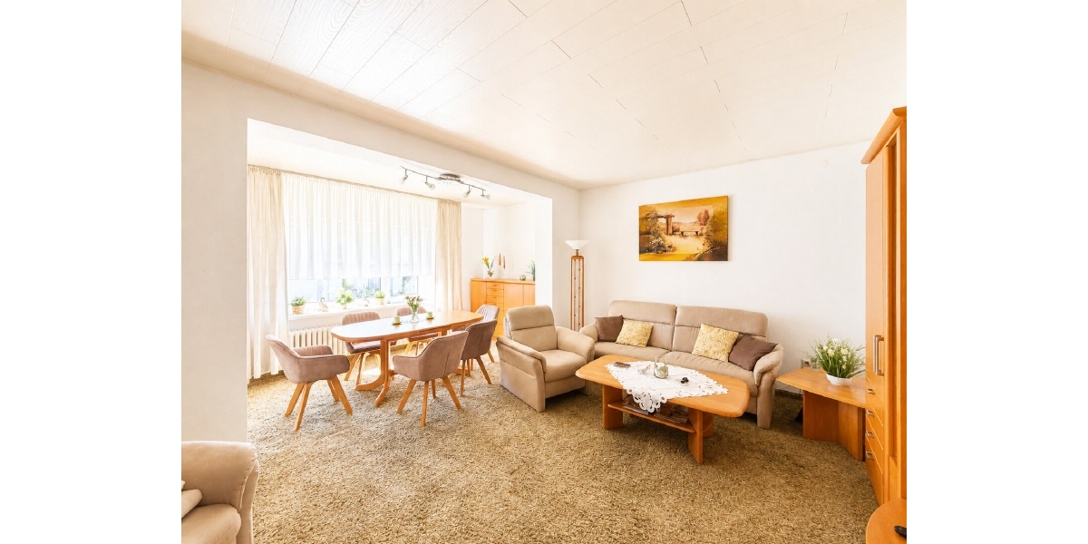 Wohnzimmer - hinteres Haus