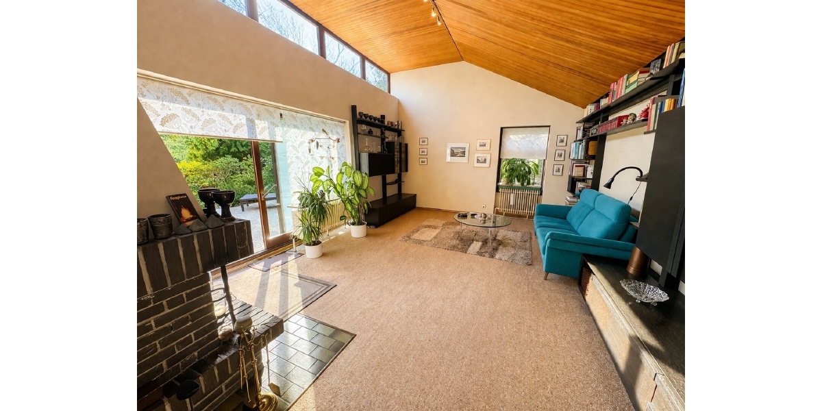Architektenbungalow mit besonderer Raumhöhe und Südwestterrasse - Bungalow Berlin Tempelhof-Schöneberg | Angebot:26458076