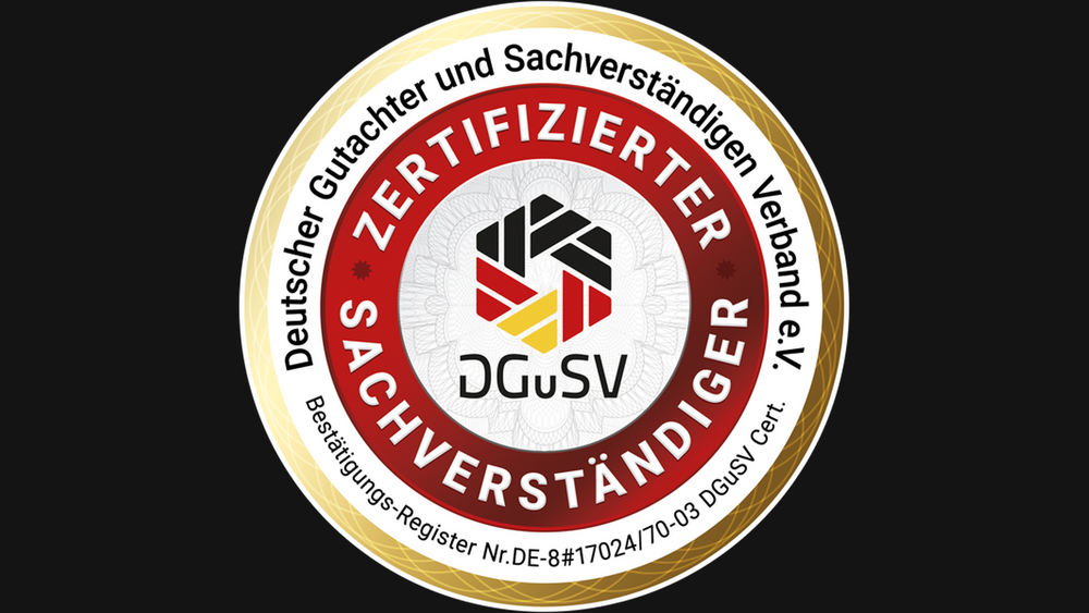 Sachverständigen Siegel