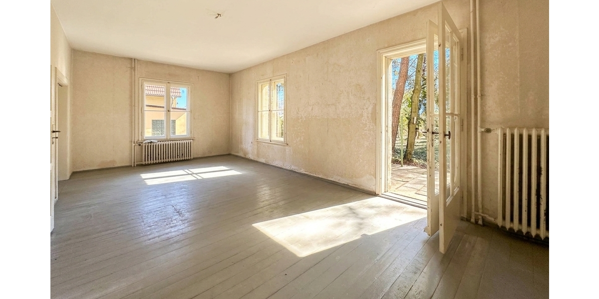 Wohnzimmer mit Terrassenausgang
