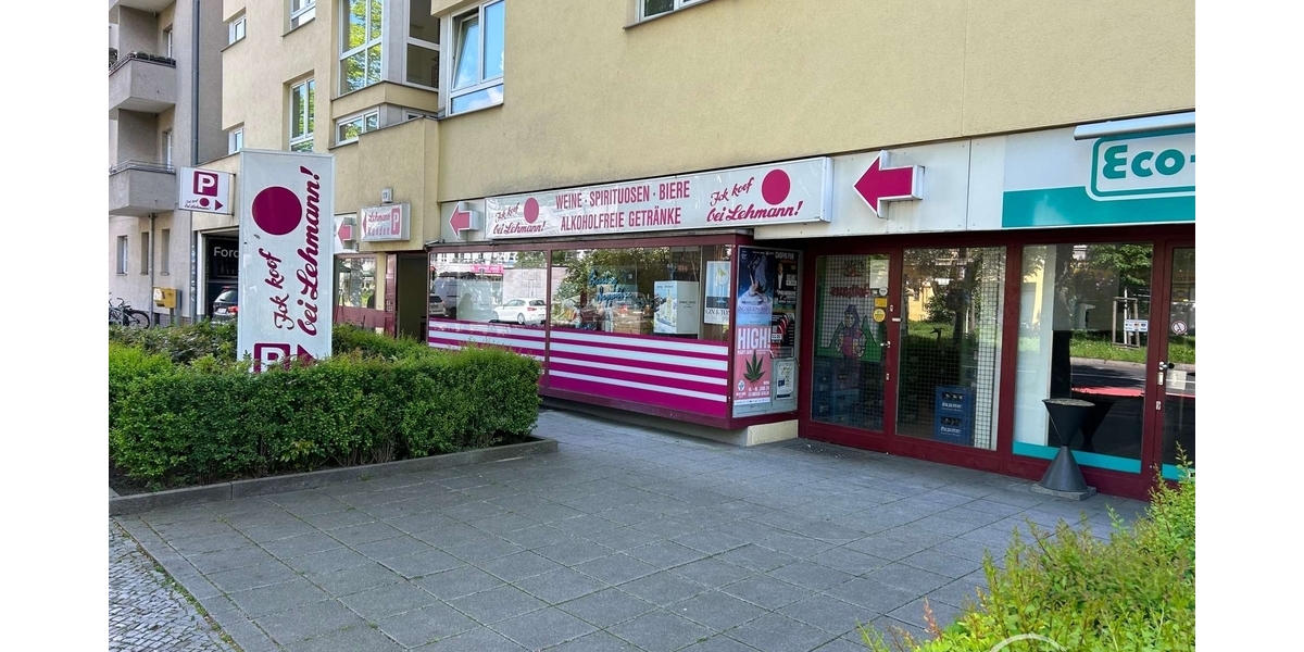Bezugsfrei: 511 m² Ladenfläche mit 12 eigenen Stellplätzen an der Hauptstraße Schöneberg - Gewerbeobjekt Berlin Tempelhof-Schöneberg | Angebot:27329694